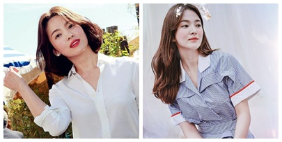 9 Rahasia Song Hye-kyo Selalu Tampil Elegan dengan Atasan Berkerahnya. Simpel Banget, Lo!