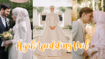 10 Ide Penataan Wedding Veil untuk Pengantin Berhijab. Manis Elegan, Tanpa Pernak Pernik Berlebihan