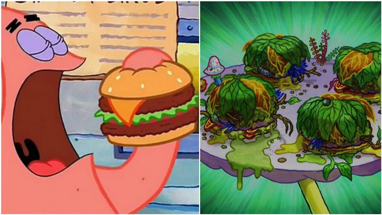 10 Jenis Krabby Patty dalam Serial SpongeBob. Mulai yang Mini Sampai Raksasa, Sudah Tahu?