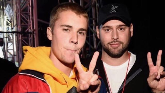 Justin Bieber dan Scooter Braun