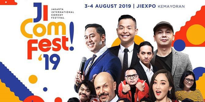 Pecinta Komedi Siap-siap ya! Jicomfest 2019 Siap Hadirkan Festival Komedi Pertama di Indonesia