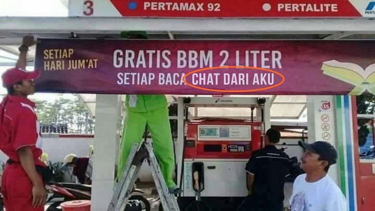 Ramai Perdebatan ‘SPBU Gratis BBM Setiap Baca 2 Juz Alquran’, Spesies Warganet Selow Bikin Meme Aja