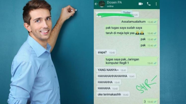 10 Balesan Chat Kocak ini Buktikan Bahwa Nggak Semua Dosen itu Killer. Banyak Juga yang Santuy kok~