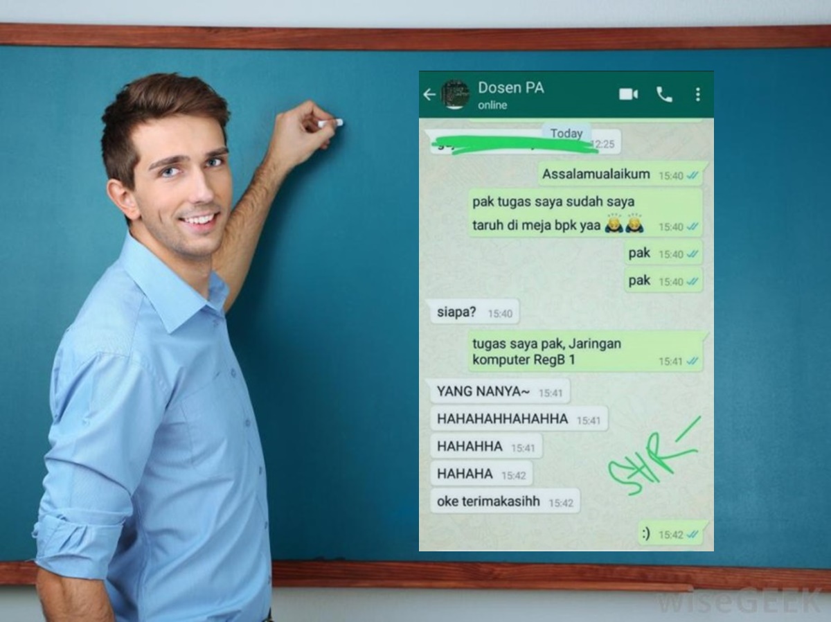 10 Balesan Chat Kocak ini Buktikan Bahwa Nggak Semua Dosen itu Killer. Banyak Juga yang Santuy kok~