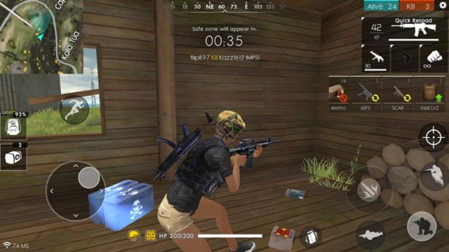 Looting Free Fire