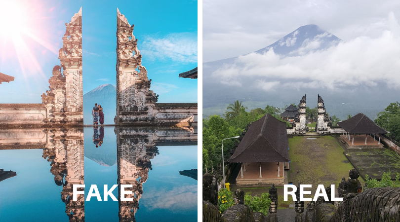 Influencer Instagram ‘Merusak’ Wisata Alam di Bali. Banyak Foto Pura Lempuyang Bali yang Palsu!