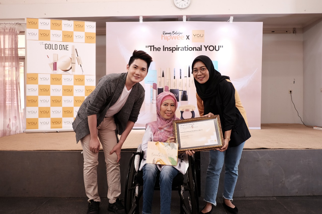 Bersama Y.O.U Makeups, Ruang Belajar Hipwee Hadirkan Beauty Class untuk Teman-Teman Disabilitas