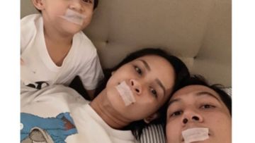 Kebiasaan Unik Keluarga Andien, Tidur Pakai Plester di Mulut. Apa Sih Manfaatnya?