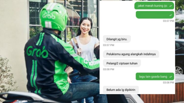 UPDATE: 10 Chat Absurd Sopir Ojol dan Penumpangnya. Baca ini Dijamin Geleng-Geleng, Saking Kocaknya~