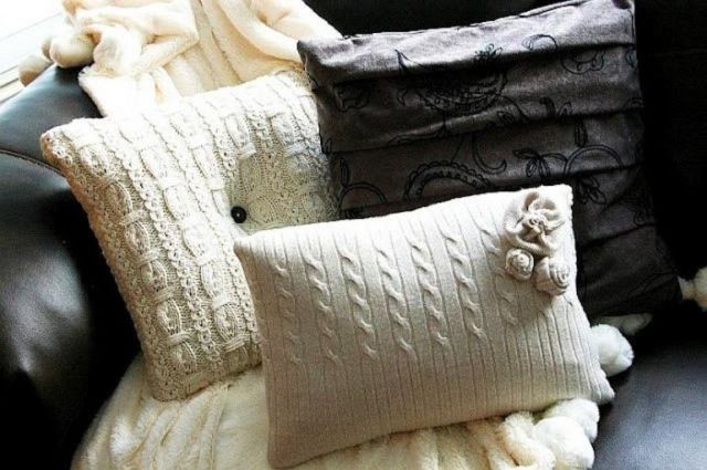 Kain Bekas untuk Pelapis Bantal Sofa