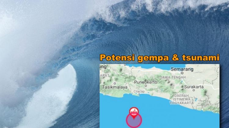 Katanya Pantai Selatan Jawa Akan Dilanda Gempa 8 8 Sr Tsunami