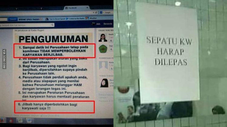 Bukannya Taat, 10 Peringatan ini Malah Bikin Karyawan Ngakak. HRD-nya Ngerangkap Komika Kali, Ya?