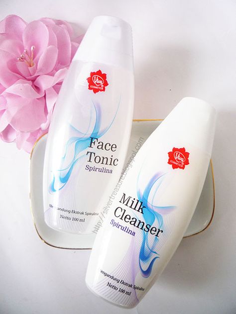 milk cleanser dan face toner