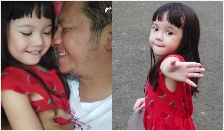 Elus-Elus Kepala sang Papa Sambil Bilang “I Miss You”, Vlog Gading-Gempi Sukses Bikin Mewek