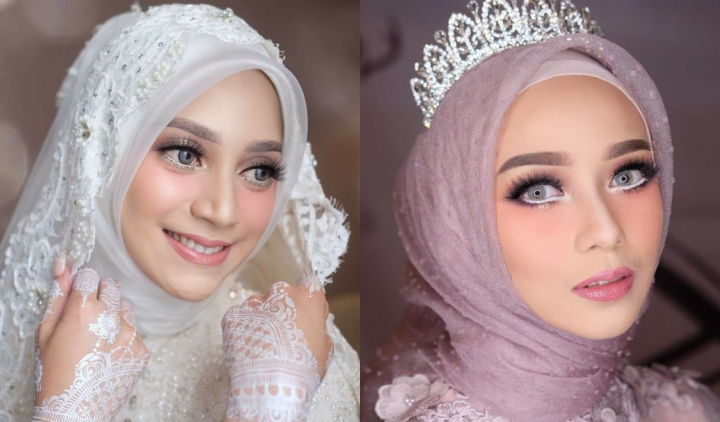 10 Ide Hijab Segi Empat No Ribet dan Elegan untuk Resepsi Pernikahan. Cantiknya Nggak Neko-neko!