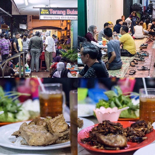 Suasana Lesehan Terang Bulan - Photo by Streetfood Stories