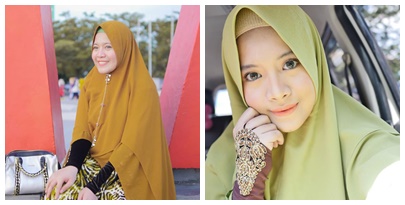 9+ Referensi Warna Jilbab Lebar Selain Hitam dari Khadijah Azzahra. Cerah, Tapi Nggak Norak!