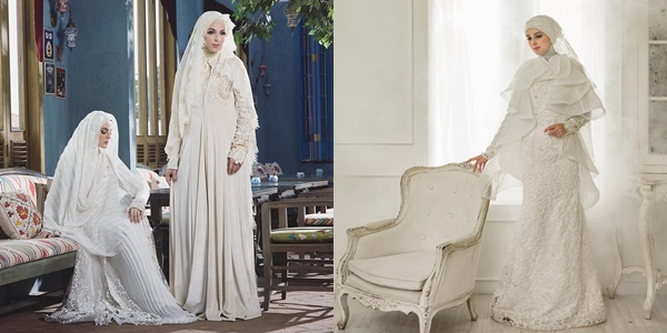 8 Desainer Wedding Dress Muslimah Indonesia. Elegan Sempurna Tanpa Tampil Terbuka