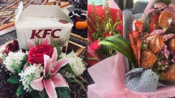 Penuhi Kesukaan Sang Kekasih, Pria Malaysia Berikan Hantaran KFC untuk Pertunangan. So Sweet!