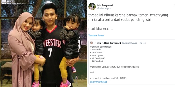 Curhatan Nikah Muda dan Rumah Tangga Selebtwit Ini Akhirnya ‘Dibalas’ Istri. Ini Lo Alasannya Bawel~