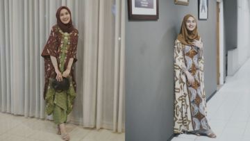 10 Inspirasi Dress Batik Buat Kondangan. Motif Batiknya Jarang Ada di Toko Kain!