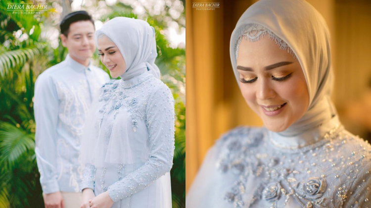 Roger Danuarta – Cut Meyriska Bertunangan, Ini 10 Detailnya Dalam Nuansa Serba Biru. Cantik!