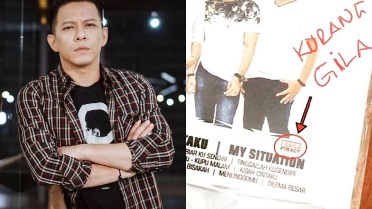 Baru Aja Rilis Lagu Baru, Ariel Noah Geram Karena CD Bajakannya Udah Ramai di Pasaran