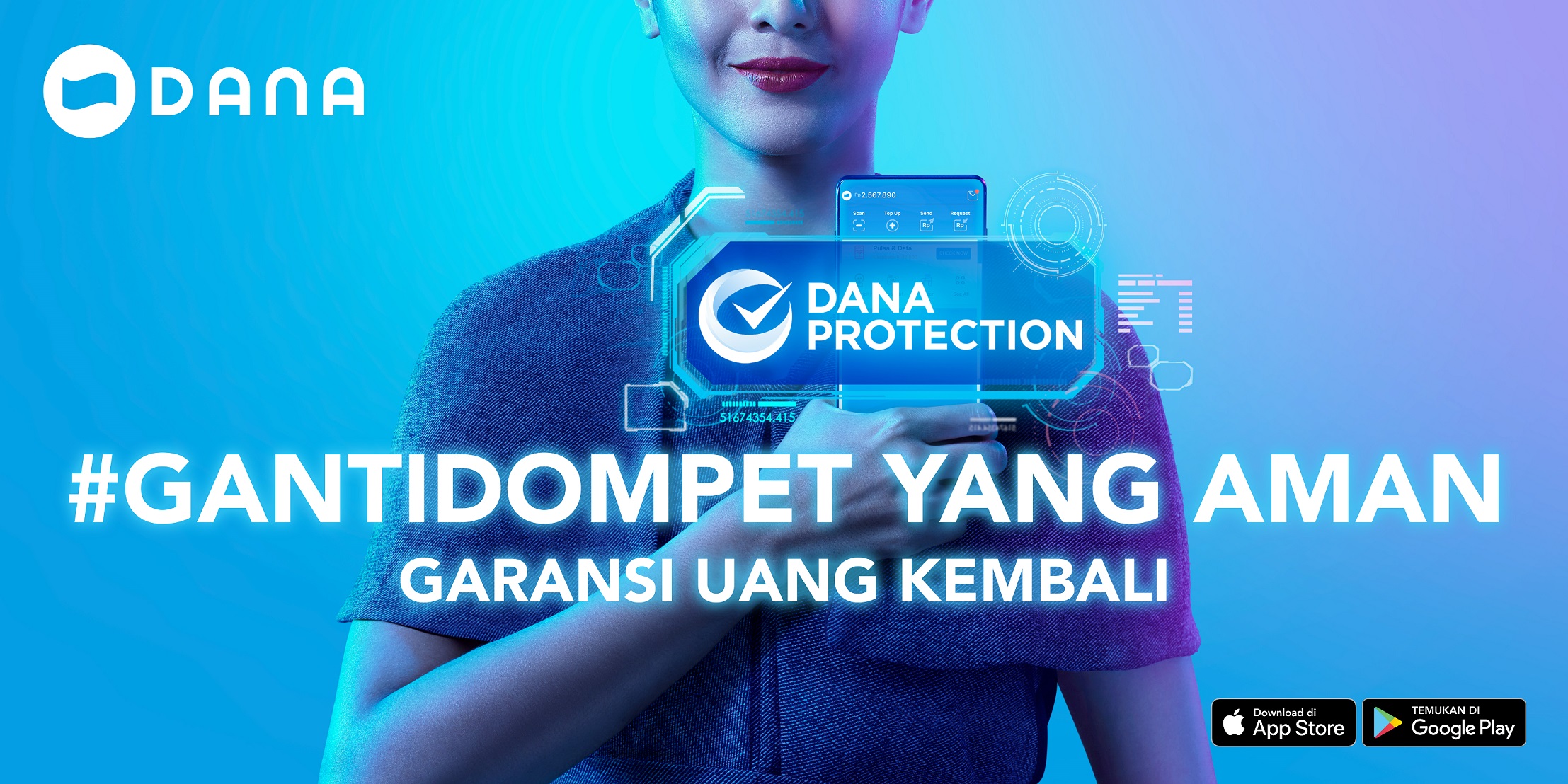 Jamin Keamanan Penggunaan Dompet Digitalnya, DANA Hadirkan Program DANA Protection