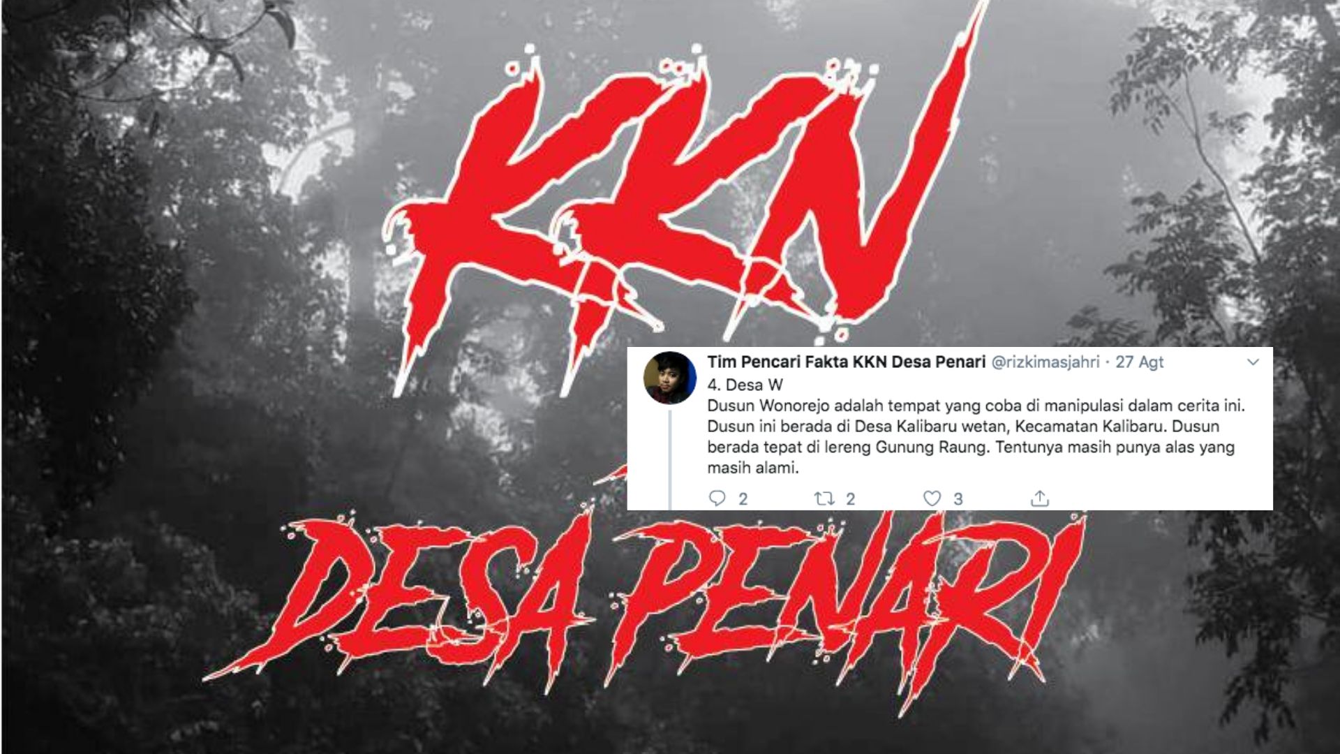 KKN Desa Penari yang Mistis, Dimana Lokasi tepatnya?