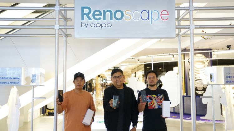 Lewat Renoscape, OPPO Hadirkan Kolaborasi Seni X Teknologi