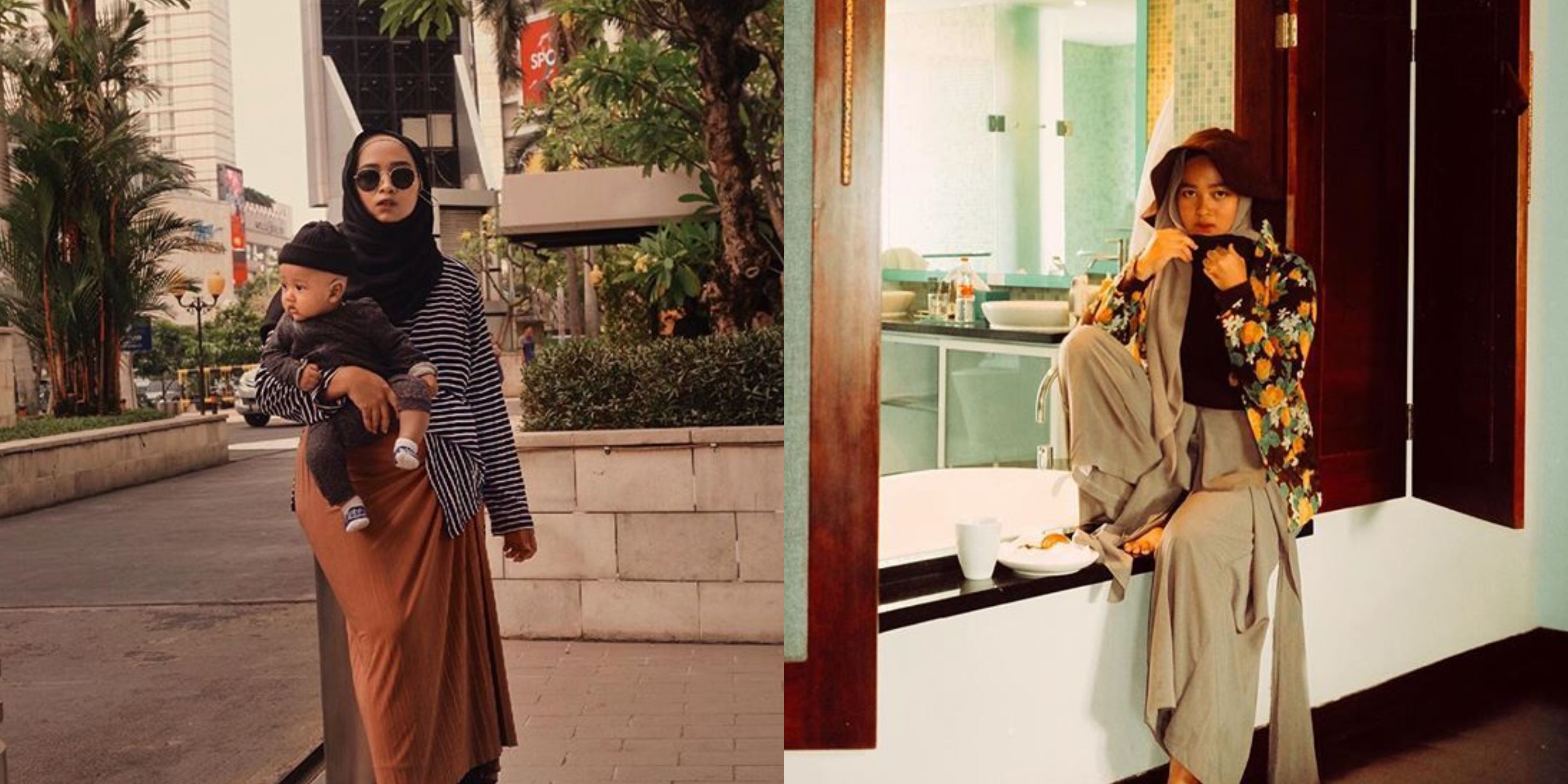 Mengintip Padu Padan Outfit ala Ghumayda, Selebgram Berhijab yang Gayanya Asyik Banget