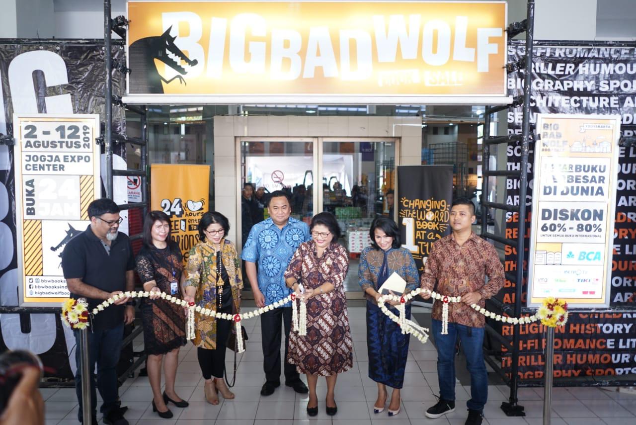 Yogyakarta! Untuk Pertama Kalinya Bazaar Buku Terbesar di Dunia “Big Bad Wolf 2019” Resmi Dibuka!