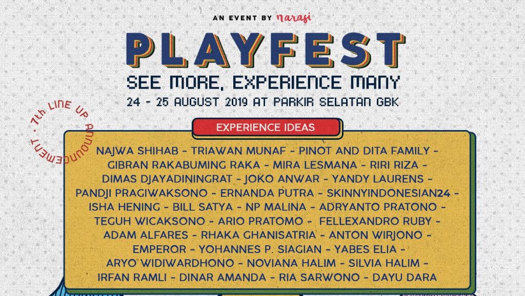 7 Atraksi yang Wajib Kamu Kunjungi di Narasi Playfest 2019. Asli, Seru Semua!