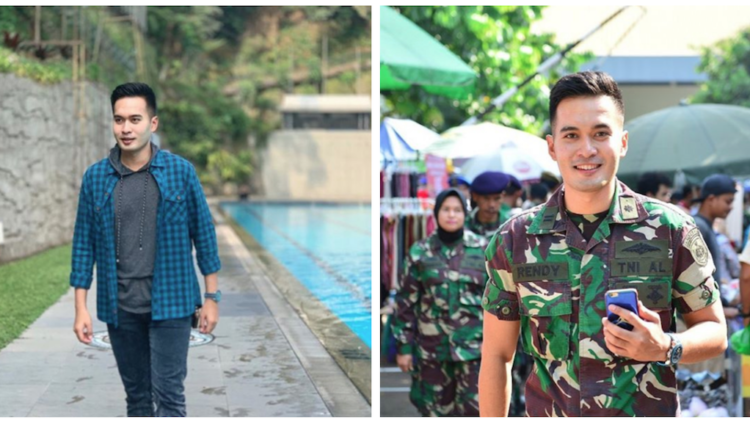 Vakum dari Dunia Hiburan, Rendy Meidiyanto Eks Ganteng-Ganteng Serigala Kini Jadi TNI. Gagah!