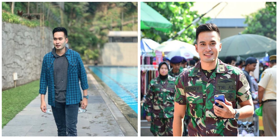 Vakum dari Dunia Hiburan, Rendy Meidiyanto Eks Ganteng-Ganteng Serigala Kini Jadi TNI. Gagah!