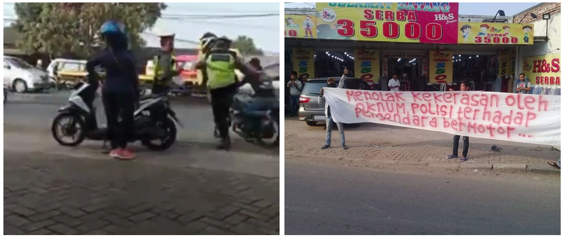 Polemik Video Viral Polisi Tendang Pengendara RX King Hingga Jatuh. Kalau Sudah Begini Salah Siapa?