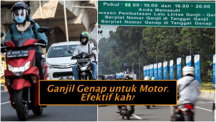 Beredar Rumor Aturan Ganjil Genap Buat Motor. Sebelum Berdebat, Pelajari Plus Minusnya, yuk!