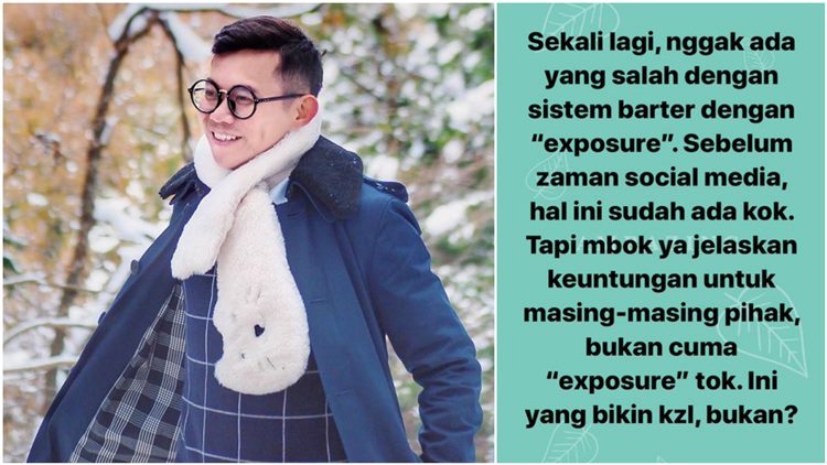 ‘Bayar Pakai Exposure’ itu Nggak Masalah, Asal Caranya Benar. Simak Penjelasan Amrazing Dulu nih~