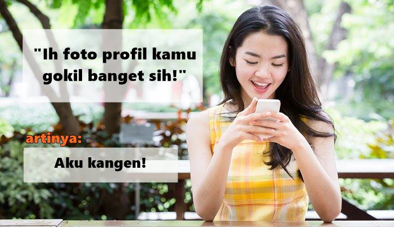 10 Chat Orang Gengsi Mau Bilang Kangen. Nahan Rindu itu Susah, tapi Nahan Sayang Jangan Kelamaan dong!