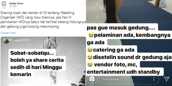 Viral Utas Pengantin Ditipu WO Habis-habisan di Hari-H. Bisa Jadi Pelajaran Berharga Buat Kamu Juga!