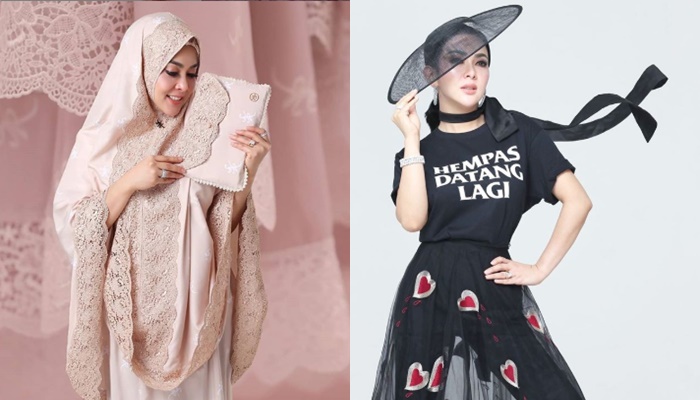 Syahrini Blak-blakan Soal Bahan yang Dipakai Buat Mukena Mahalnya. Sering Banget Sold Out!