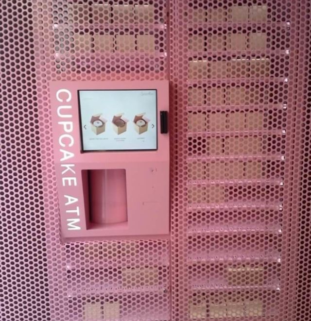 cupcake di vending machine