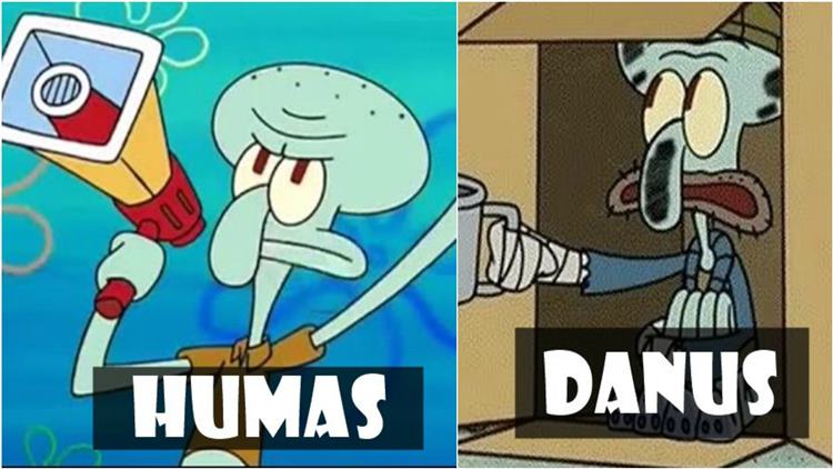 10 Tugas Kepanitiaan yang Diibaratkan Pakai Karakter Squidward. Anak Organisasi Can Relate nih!