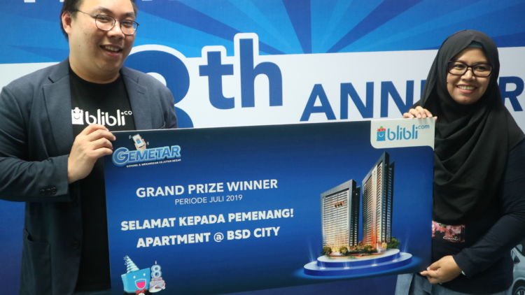 Kebahagiaan Nggak Habis-habis, Blibli.com Hadiahkan Sebuah Apartemen kepada Pelanggan