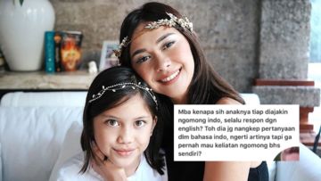 Giliran Anaknya Dikritik Ngomong Bahasa Inggris, Nana Mirdad: Dia Punya Dua Warga Negara