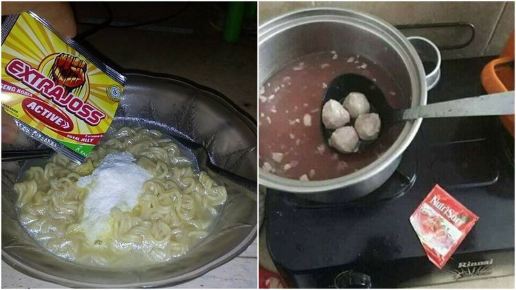 Kombinasi Absurd Makanan dan Minuman yang Bikin Lidah Kelu. Lihat Aja Nggak Kuat, Apalagi Menyantap