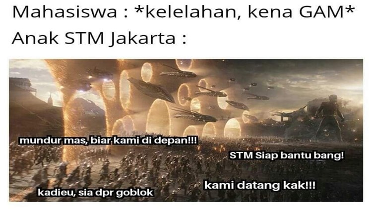 11 Meme Khas Bocah STM yang Badass dan SWAG Abis. Nyali Mereka Memang Juara sih!