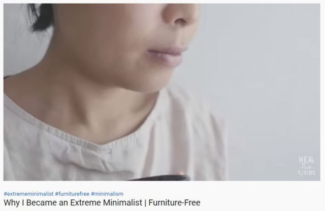 Why I Became an Extreme Minimalist | Furniture-free