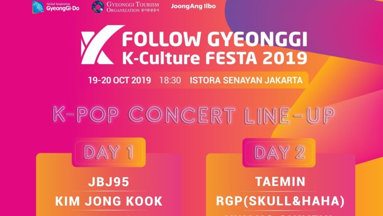 “Follow Gyeonggi K-Culture FESTA 2019” Siap Hadirkan Epik High dan Sederet Artis K-Pop Lainnya