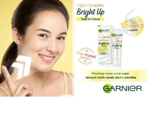 Garnier light complete bright up tone up ceeam